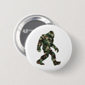 Badge Rond 5 Cm Camo Bigfoot Sasquatch (Devant & derrière)