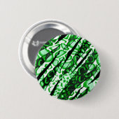 Badge Rond 5 Cm Camo de peau de serpent vert (Devant & derrière)