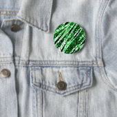 Badge Rond 5 Cm Camo de peau de serpent vert (En situation)