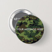 Badge Rond 5 Cm Camouflage de camouflage (Devant & derrière)