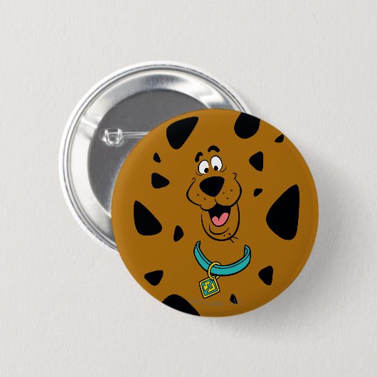 Badge Rond 5 Cm Camouflage Scooby-Doo (Devant & derrière)