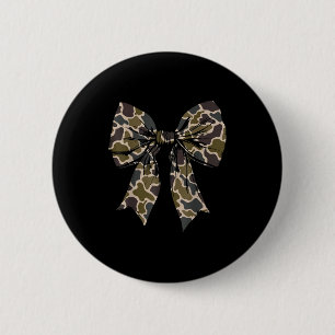 Badge Rond 5 Cm Camouflage Vieux Camo Bow Camo Coquette Bow Chasse