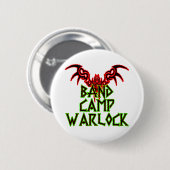 Badge Rond 5 Cm Camp Warlock de bande (Devant & derrière)