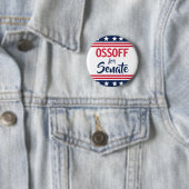 Badge Rond 5 Cm Campagne d'Ossoff au Sénat (En situation)