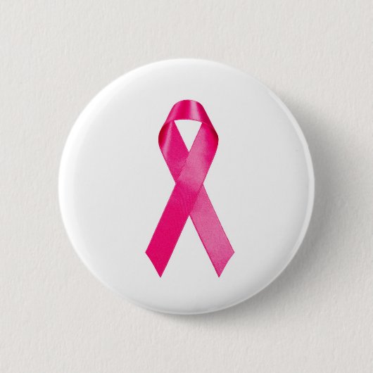 Badge Rond 5 Cm Campagne du Cancer de Poitrine (Devant)