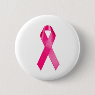 Badge Rond 5 Cm Campagne du Cancer de Poitrine