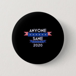 Badge Rond 5 Cm Campagne politique de protestation anti-Trump de q
