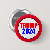 Badge Rond 5 Cm Campagne Trump (Devant & derrière)