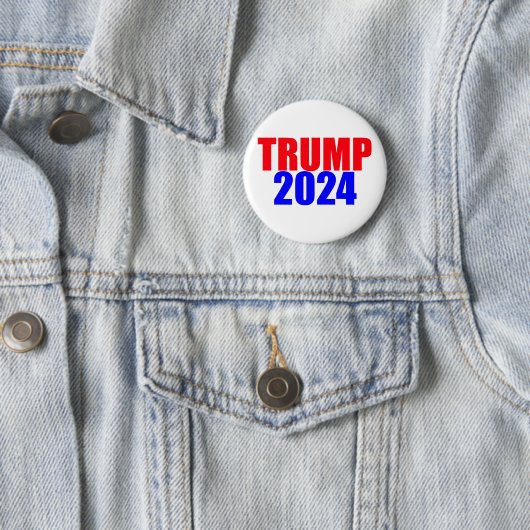 Badge Rond 5 Cm Campagne Trump (En situation)