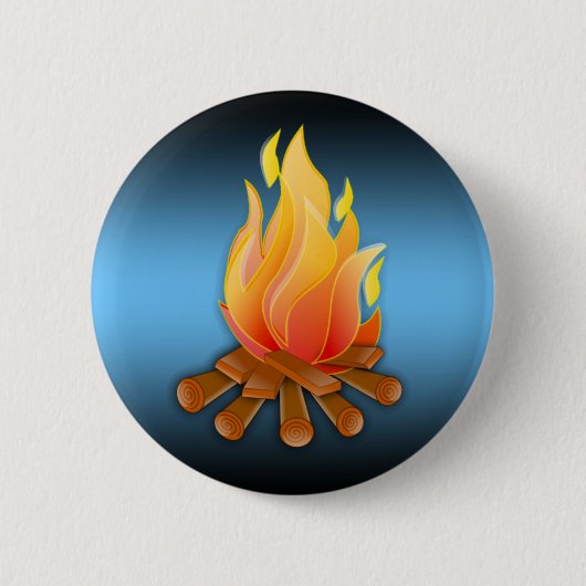 BADGE ROND 5 CM CAMPING (Devant)