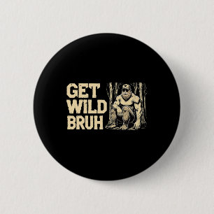 Badge Rond 5 Cm Camping Randonnée Escalade Bigfoot Plein air Deven
