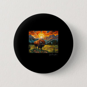Badge Rond 5 Cm Camping Randonnée Extérieur Parc national de Yello
