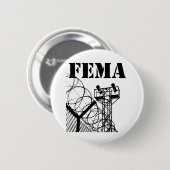 Badge Rond 5 Cm Camps de FEMA (Devant & derrière)