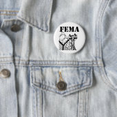 Badge Rond 5 Cm Camps de FEMA (En situation)