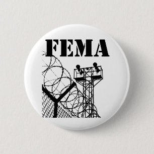 Badge Rond 5 Cm Camps de FEMA