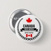 Badge Rond 5 Cm Canada (Devant & derrière)