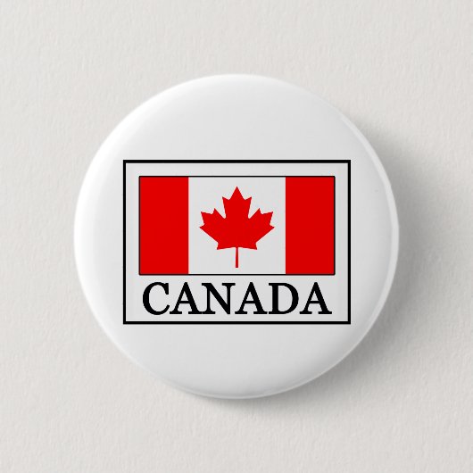 Badge Rond 5 Cm Canada (Devant)