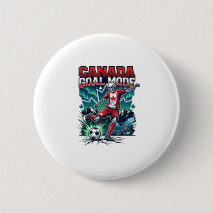 Badge Rond 5 Cm Canada Mode de but squelette attaquant nations dyn