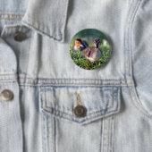 Badge Rond 5 Cm Canard (En situation)