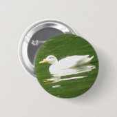 Badge Rond 5 Cm Canard sur le bouton d'eau (Devant & derrière)