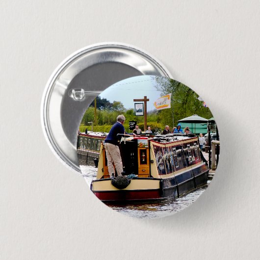 BADGE ROND 5 CM CANAUX (Devant & derrière)