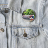 BADGE ROND 5 CM CANAUX (En situation)