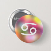 Badge Rond 5 Cm Cancer (Devant & derrière)