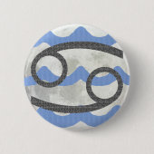 Badge Rond 5 Cm Cancer (Devant)
