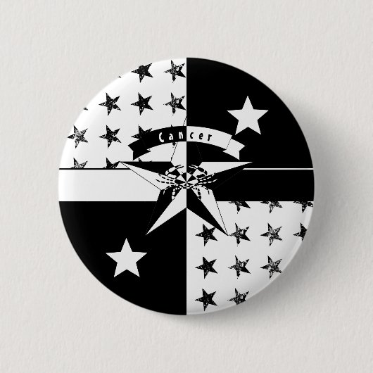 Badge Rond 5 Cm Cancer (Devant)