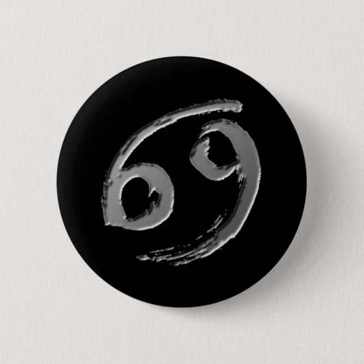 Badge Rond 5 Cm Cancer (Devant)