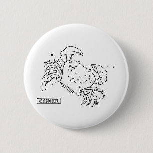 Badge Rond 5 Cm Cancer