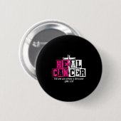 Badge Rond 5 Cm Cancer de la guérison Jésus Christian Nk Cancer du (Devant & derrière)