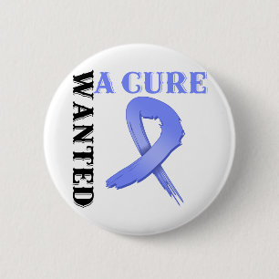 Badge Rond 5 Cm Cancer de l'estomac A VOULU un TRAITEMENT
