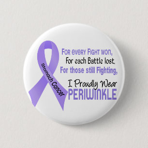 Badge Rond 5 Cm Cancer de l'estomac je porte fièrement le