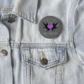 Badge Rond 5 Cm Cancer du Cure GIST (En situation)