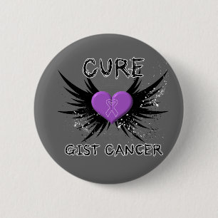 Badge Rond 5 Cm Cancer du Cure GIST