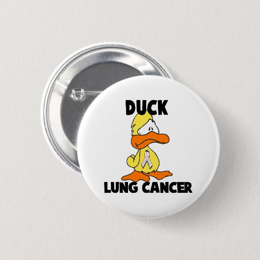 Badge Rond 5 Cm Cancer du poumon (Devant & derrière)