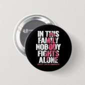 Badge Rond 5 Cm Cancer du sein (Devant & derrière)