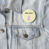 Badge Rond 5 Cm cancer du sein (En situation)