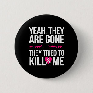 Badge Rond 5 Cm Cancer du sein Mastectomie de survivant Ils sont p