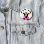 Badge Rond 5 Cm Cancer du sein survivant (En situation)