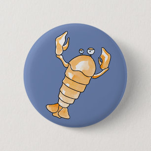 Badge Rond 5 Cm Cancer du zodiaque