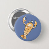 Badge Rond 5 Cm Cancer du zodiaque (Devant & derrière)