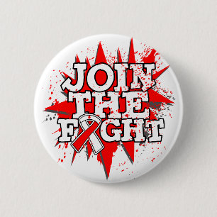 Badge Rond 5 Cm Cancer Oral Rejoignez La Lutte