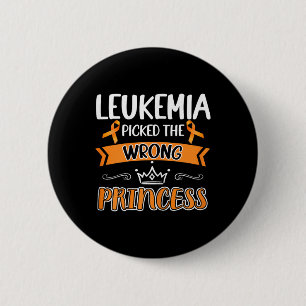Badge Rond 5 Cm Cancer Survivant Guerrière Filles combattre la leu