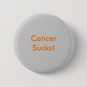 Badge Rond 5 Cm CancerSucks ! (Devant)