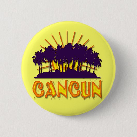 BADGE ROND 5 CM CANCUN (Devant)