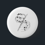 Badge Rond 5 Cm Cannelure<br><div class="desc">Les fabricants de musique célèbrent ! Annoncez fièrement au monde,  je jouent la cannelure !</div>