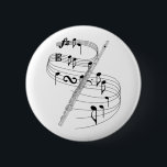 Badge Rond 5 Cm Cannelure<br><div class="desc">Les fabricants de musique célèbrent ! Annoncez fièrement au monde,  je jouent la cannelure !</div>