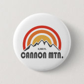 Badge Rond 5 Cm Cannon Mountain New Hampshire (Devant)